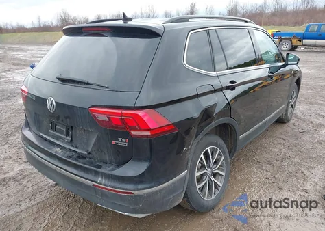 2018 Volkswagen Tiguan 2.0T Se/2.0T Sel из США, поврежденный, VIN 3VV2B7AX9JM192672